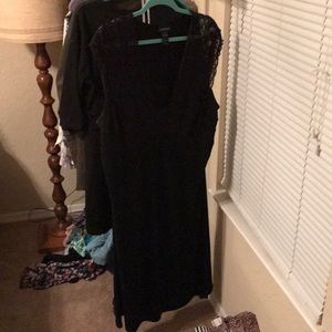 Lane Bryant black dress